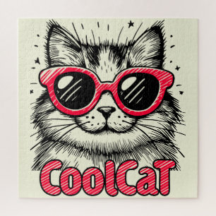 Cool Cat 1 Jigsaw Puzzle