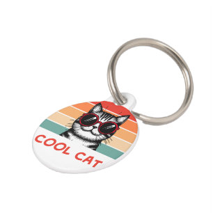Cool cat 2 pet ID tag