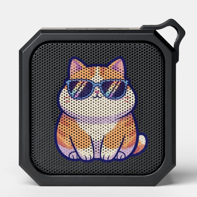 Cool Cat Bluetooth Speaker – Playful Sound with St (Front)