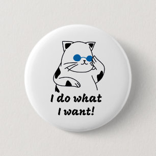 COOL CAT BUTTON