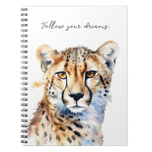 Cool Cat Cheetah Notebook