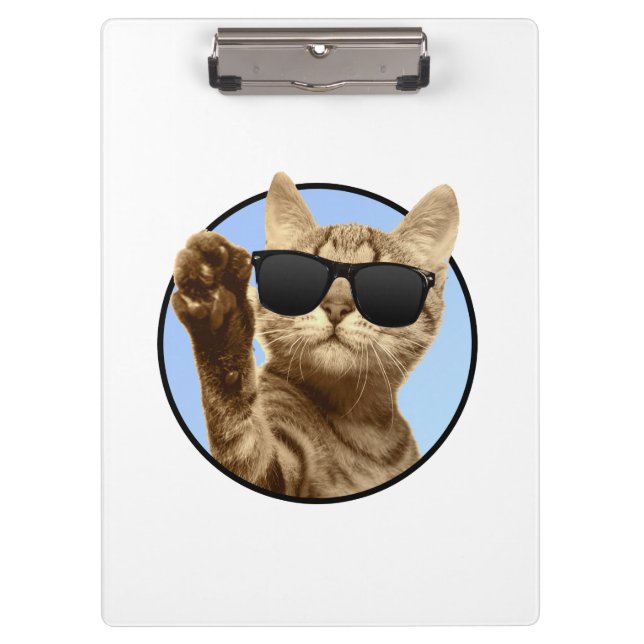 Cool Cat Clipboard  (Front)