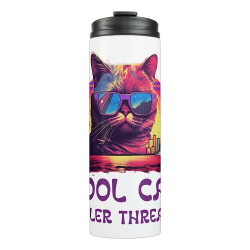 Cool cat cooler threads thermal tumbler