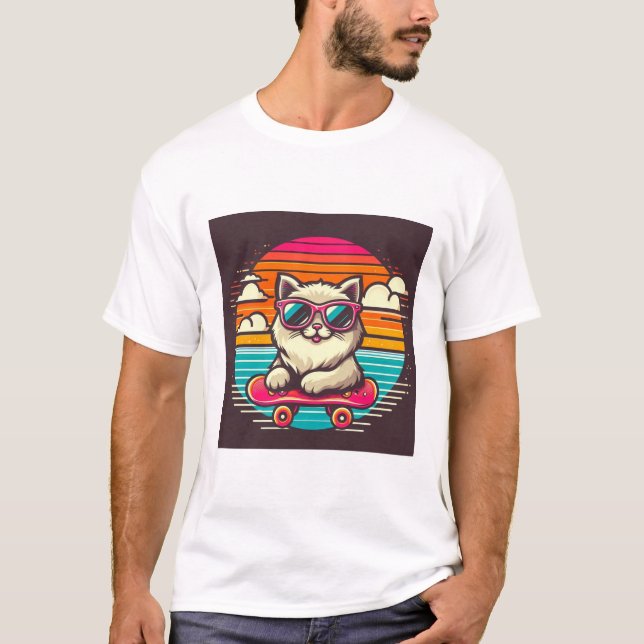 "Cool Cat Cruiser" T-Shirt (Front)
