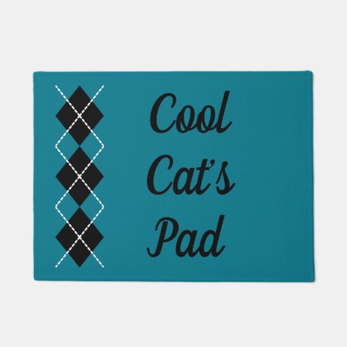 Cool Cat Doormat 