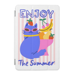 Cool Cat Enjoying the Summer iPad Mini Cover