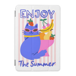 Cool Cat Enjoying the Summer iPad Mini Cover