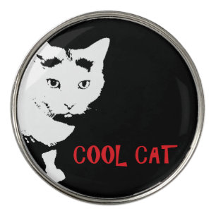 COOL CAT GOLF BALL MARKER