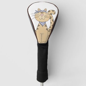 Cool Cat  Golf Head Cover by bonfirecats at Zazzle