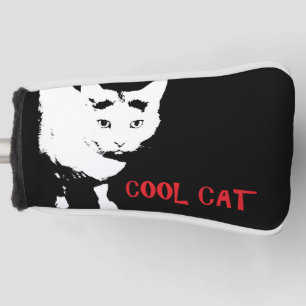 COOL CAT GOLF PUTTER COVER