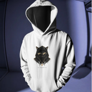 Cool Cat Hoodie – Streetwear Cat Graphic Hoodie