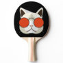 Cool Cat in Sunglasses Ping-Pong Paddle