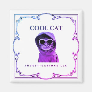 Cool Cat Investigations LLC magnet