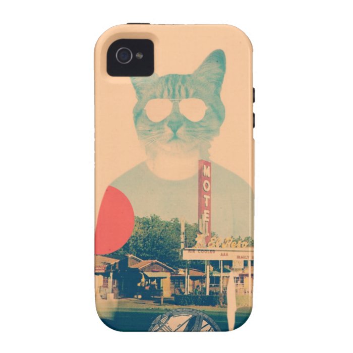 Cool Cat iPhone 4/4S Case
