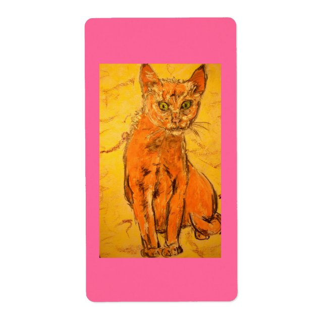 Cool Cat Label (Front)