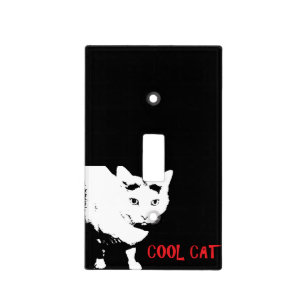 COOL CAT LIGHT SWITCH COVER