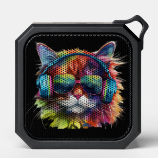 cool cat lovers animal bluetooth speaker