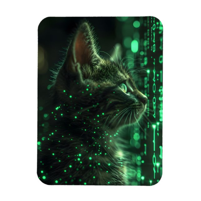 Cool Cat Magnet (Vertical)