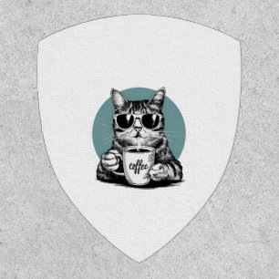 Cool Cat Mornings � Coffee, Shades & Attitude Patch