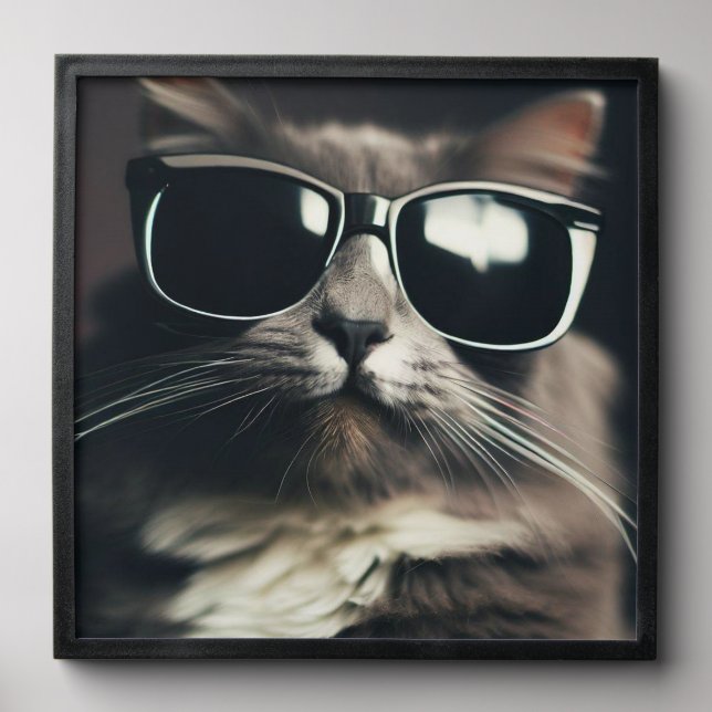 Cool Cat Peel And Stick Photo Tile (Front Set)