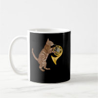 Cool Cat Playing French Horn Musician Orchestra Mu