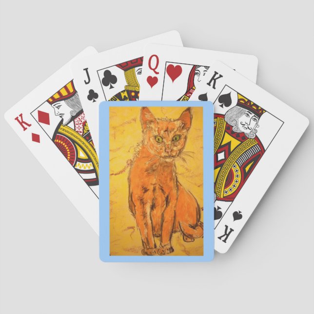 Cool Cat Poker Cards (Back)