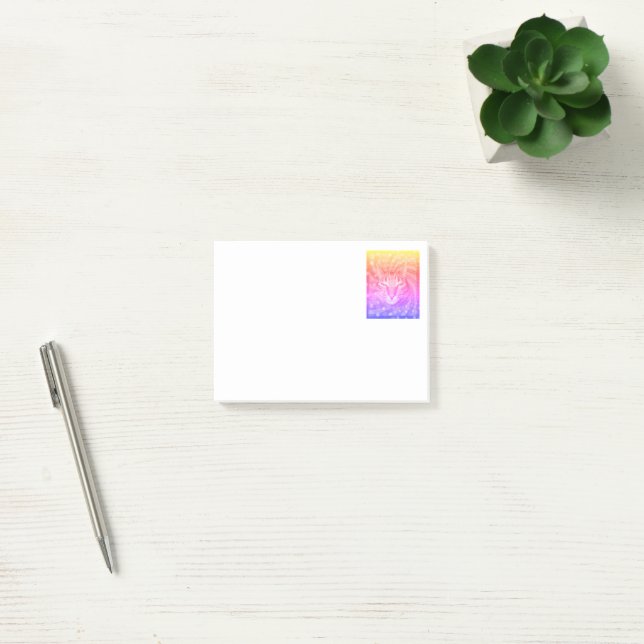 Cool Cat  Post-it Notes (Office)