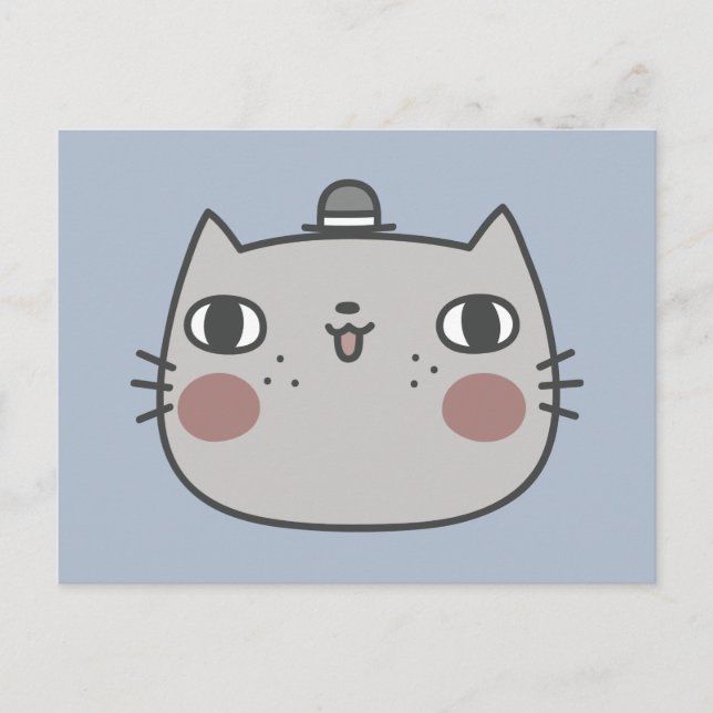 Cool Cat Postcard (Front)
