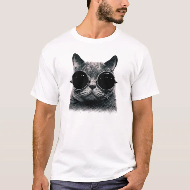 COOL CAT. T-Shirt | Zazzle