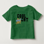 Cool Cat Toddler T-shirt at Zazzle