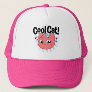 Cool Cat Trucker Hat