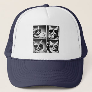 Cool cat Trucker Hat