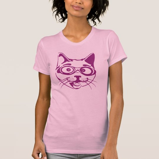Cool cat violet T-Shirt