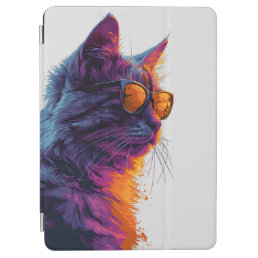 Cool Cat Wearing Sunglasses Ipad Case