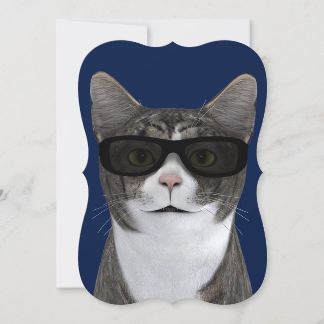 Cool Cat With Black Sunglasses (Front)