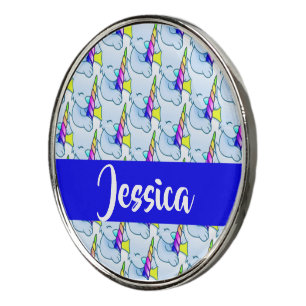 Cool cat with candy golf ball marker