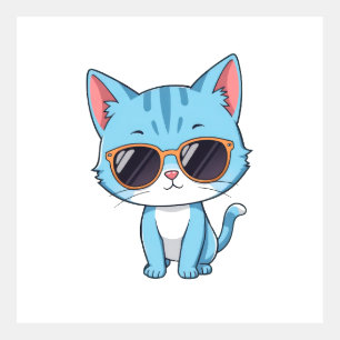 Cool Cat with Shades
