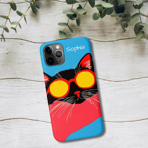 Cool Cat with Shades iPhone 11 Pro Case