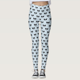 Cool Cat with Sunglasses Leggings