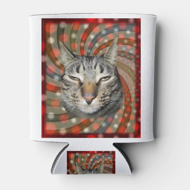 Cool Cat – YOU CAPTION Your Gift! Can Cooler (Front)