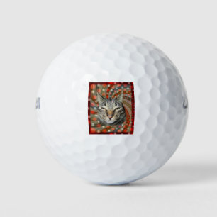 Cool Cat – YOU CAPTION Your Gift! Golf Balls