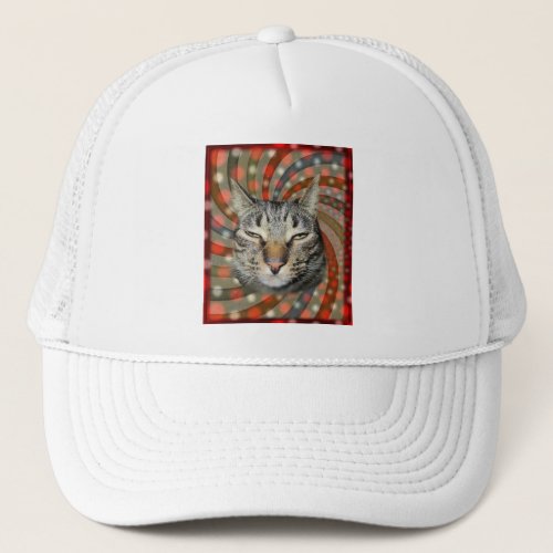 Cool Cat  YOU CAPTION Your Gift Trucker Hat