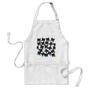Cool Cats Adult Apron