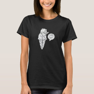 Cool Cats And Ice Cream Cat Cone Sundae Dessert T-Shirt