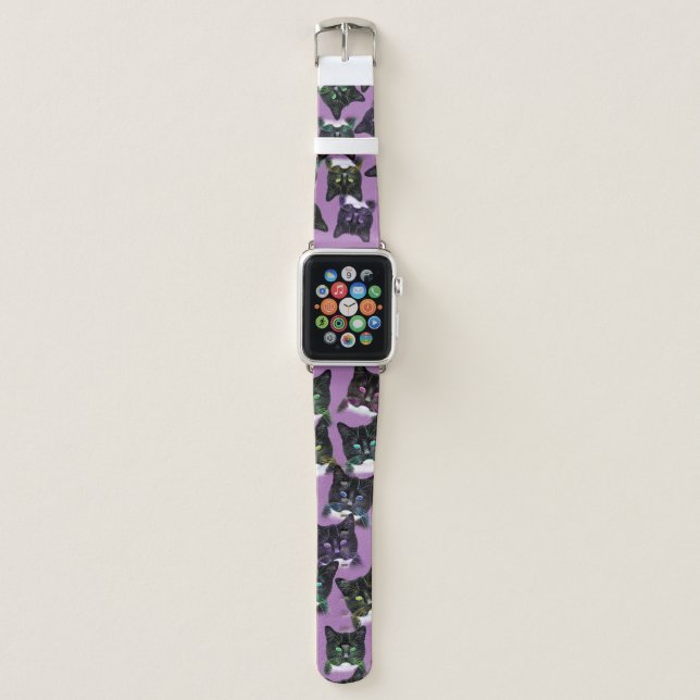 Cool Cats! Apple Watch Band (Front)