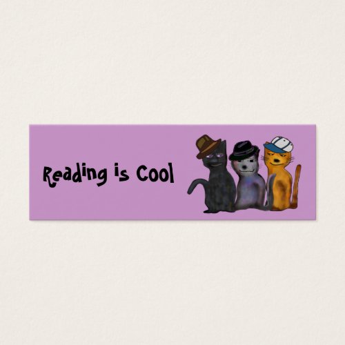 Cool Cats Bookmarks