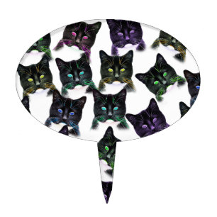 Cool Cats Cake Topper