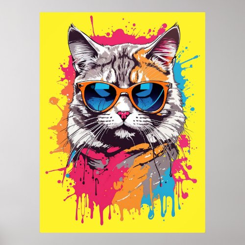Cool Cats Call Me Apollo Poster
