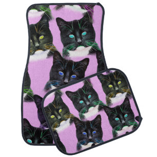 Cool Cats Car Floor Mat