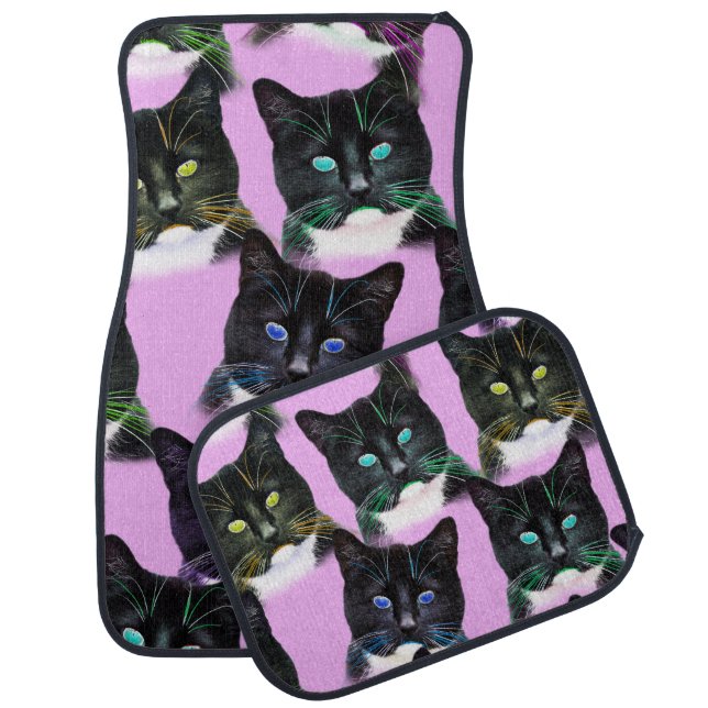 Cool Cats Car Floor Mat (Set)